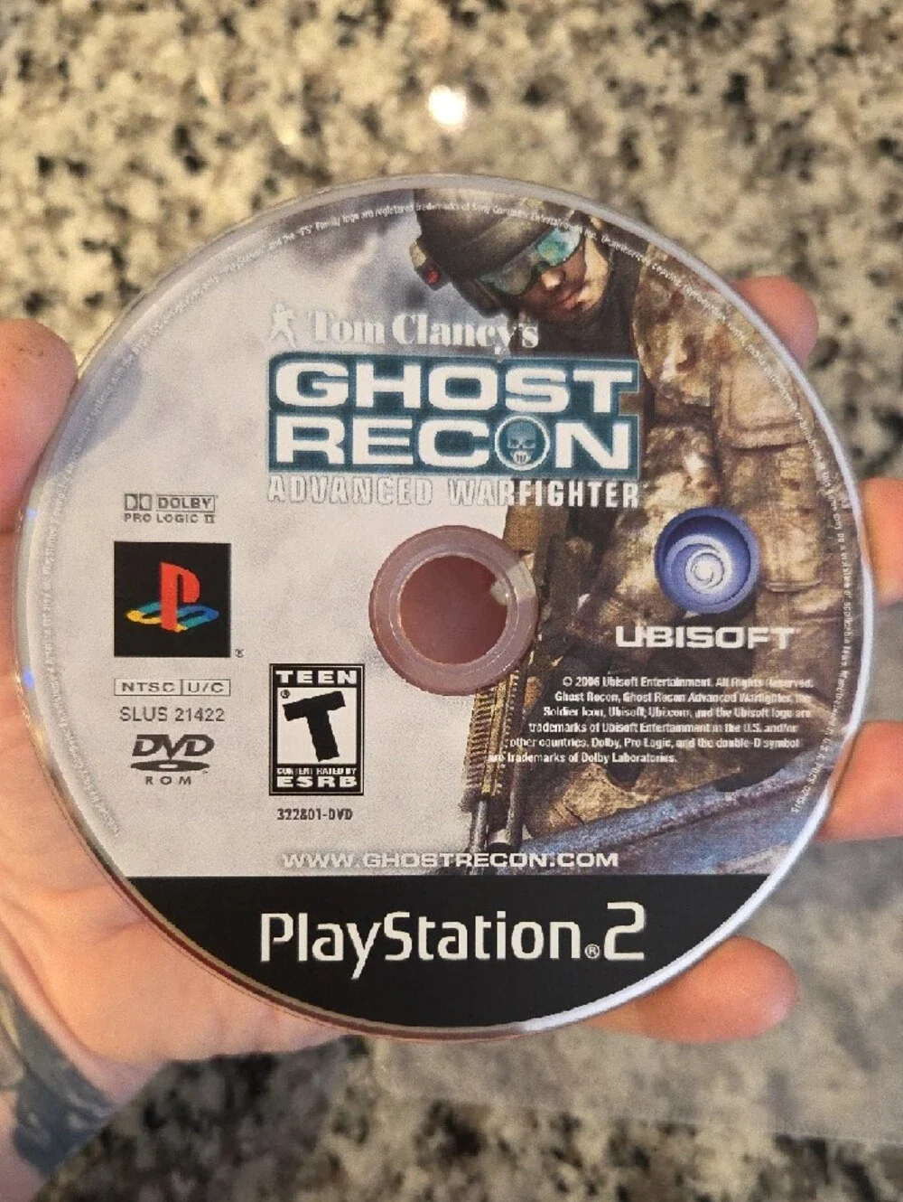 Ghost Recon: Advanced Warfighter (PS2) PlayStation 2 - NO CASE